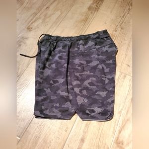 Lululemon Camo training shorts